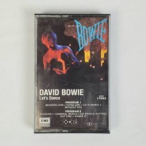 David Bowie - Let’s Dance Cassette Tape EMI America